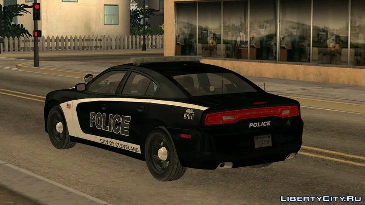 Dodge Charger de la police de Cleveland TN 2014 / GTA San Andreas