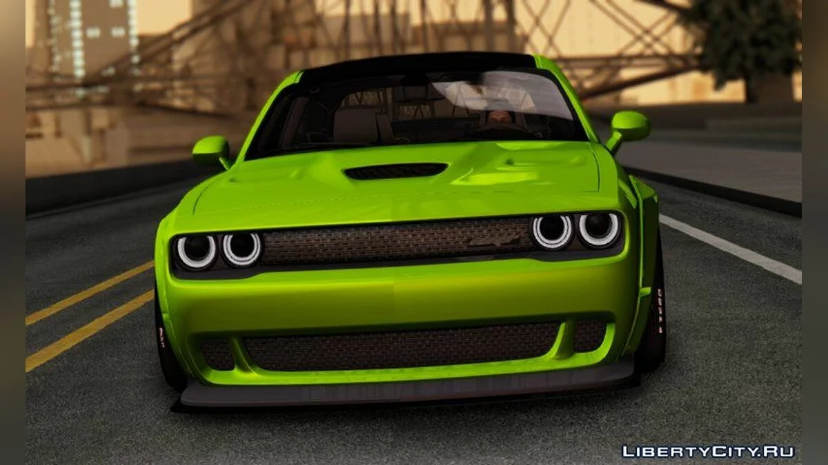 Dodge Challenger Hellcat Liberty Walk LB Performance / GTA San Andreas