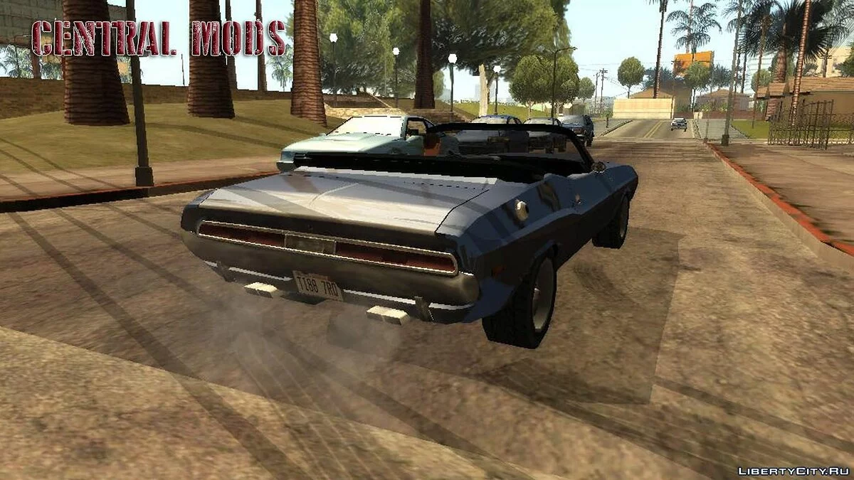 Enhanced Version of Dodge Challenger R/T Convertible / GTA San Andreas