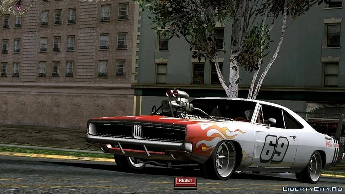 Dodge Charger 69 R/T 1969 року / GTA San Andreas