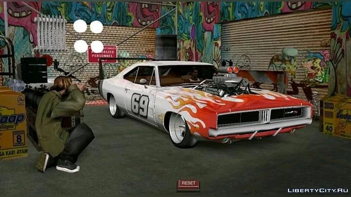Dodge Charger 69 R/T 1969 року / GTA San Andreas