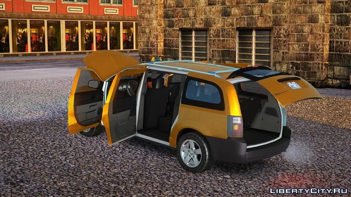 Taxi Dodge Grand Caravan / GTA San Andreas