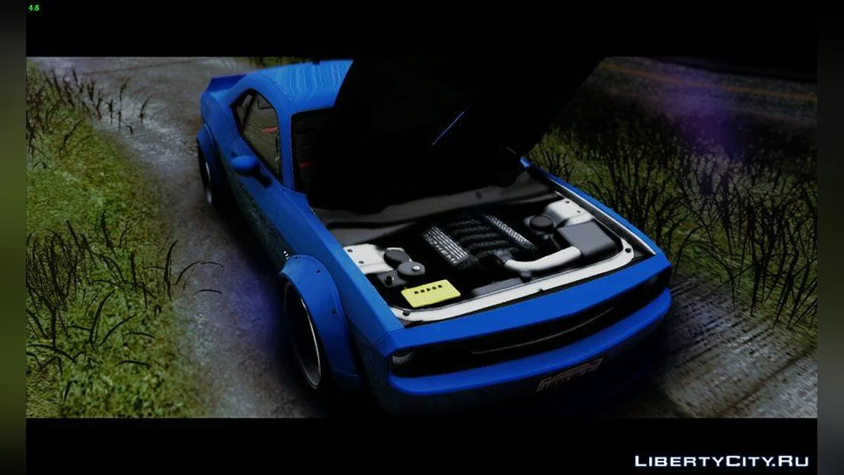 2012 Dodge Challenger SRT8 Liberty Walk LB Performance / GTA San Andreas