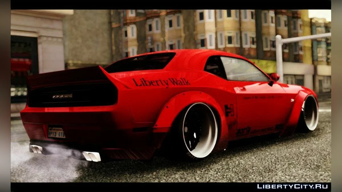 2012 Dodge Challenger SRT8 Liberty Walk LB Performance / GTA San Andreas