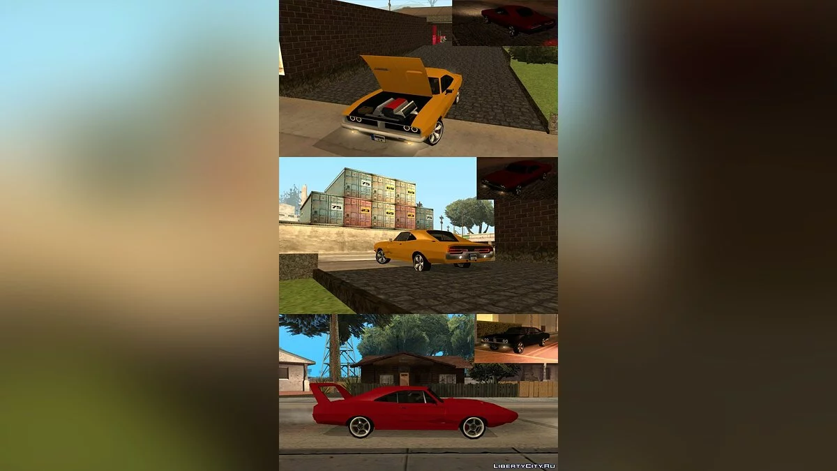 Тюнінгований Dodge Charger (IVF) (Blade) / GTA San Andreas