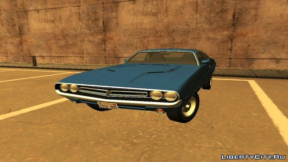 Dodge Challenger RT 1971 / GTA San Andreas