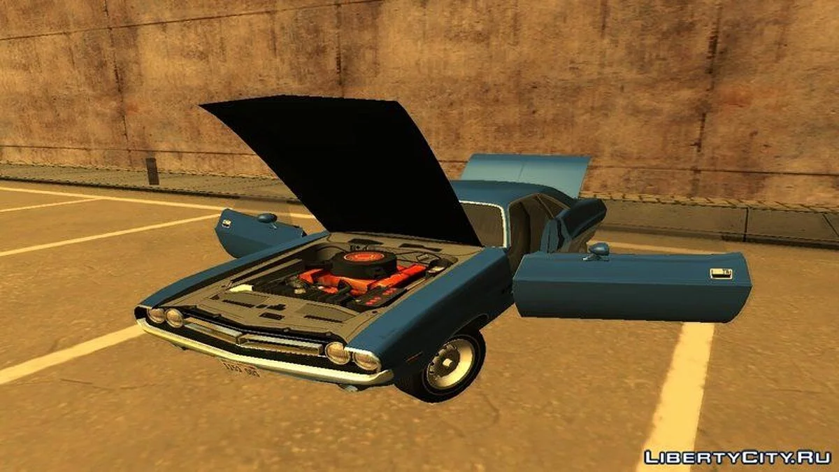 Dodge Challenger RT 1971 / GTA San Andreas