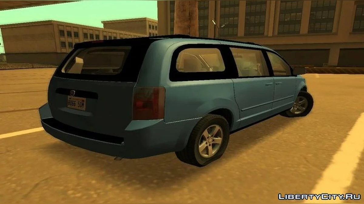 Dodge Grand Caravan 2009 / GTA San Andreas