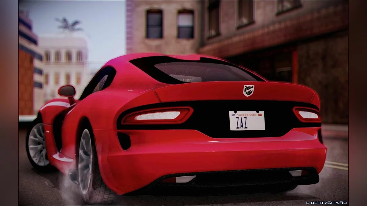 Dodge Viper SRT 2013 Autovista / GTA San Andreas