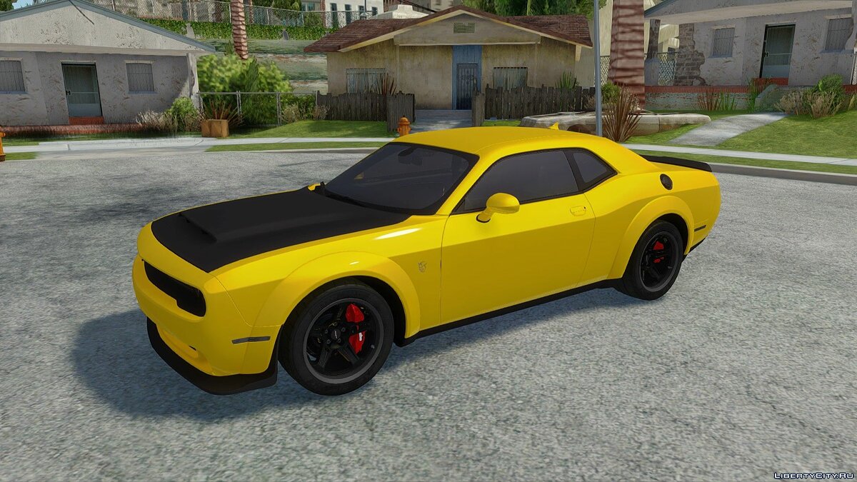 Dodge challenger srt для гта 5 фото 73