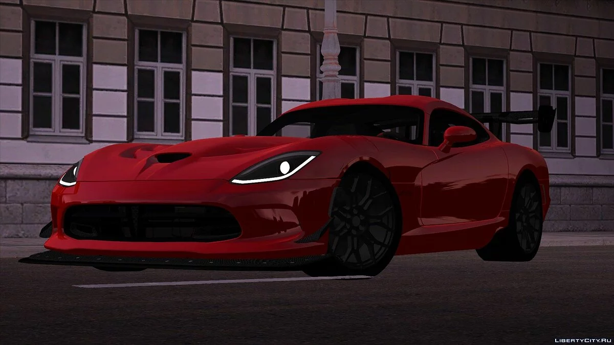 Dodge Viper ACR 2016 / GTA San Andreas