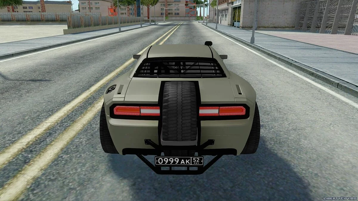 2010 دودج تشالنجر SRT العسكرية / جي تي إيه سان أندرياس