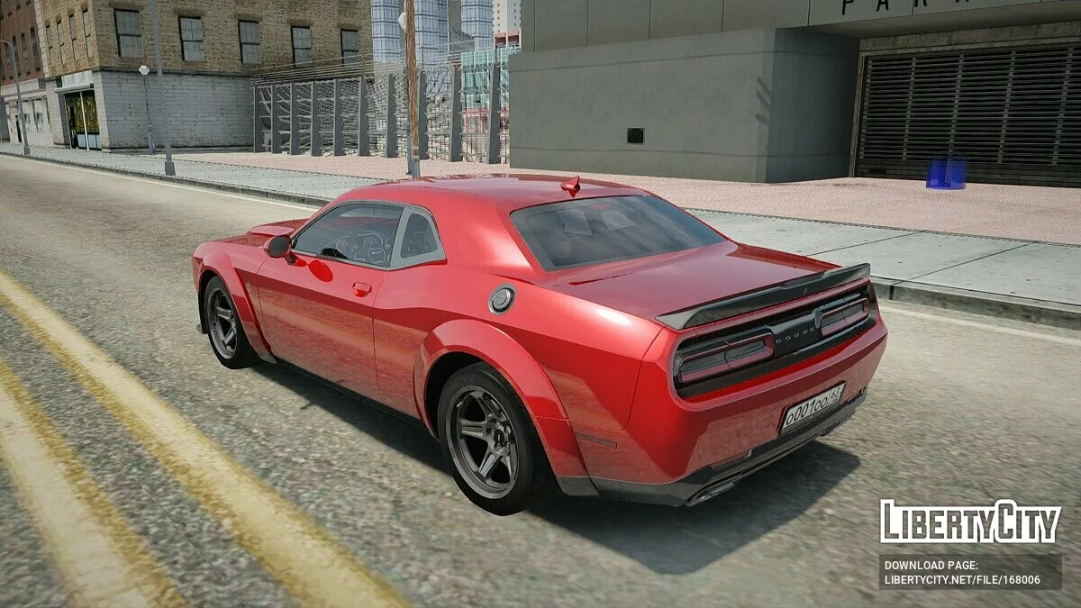Dodge Challenger SRT Demon / GTA San Andreas