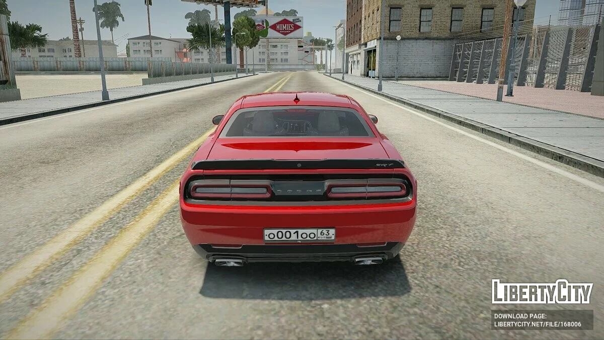 Dodge Challenger SRT Demon / GTA San Andreas
