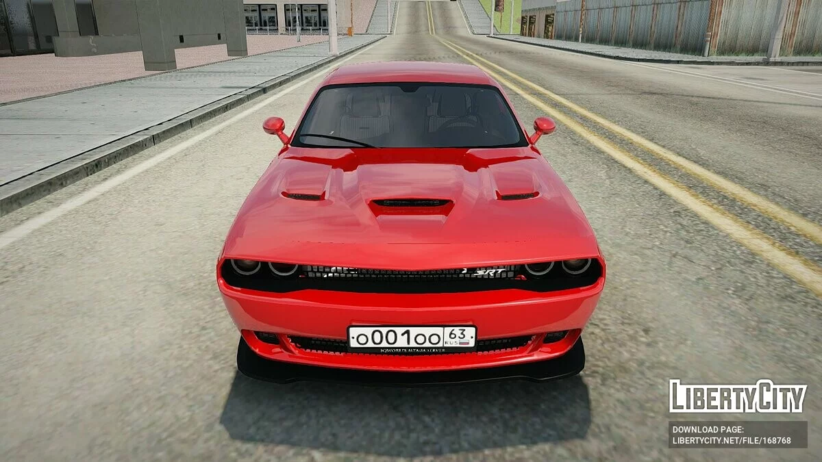 Dodge Challenger SRT Hellcat / GTA San Andreas