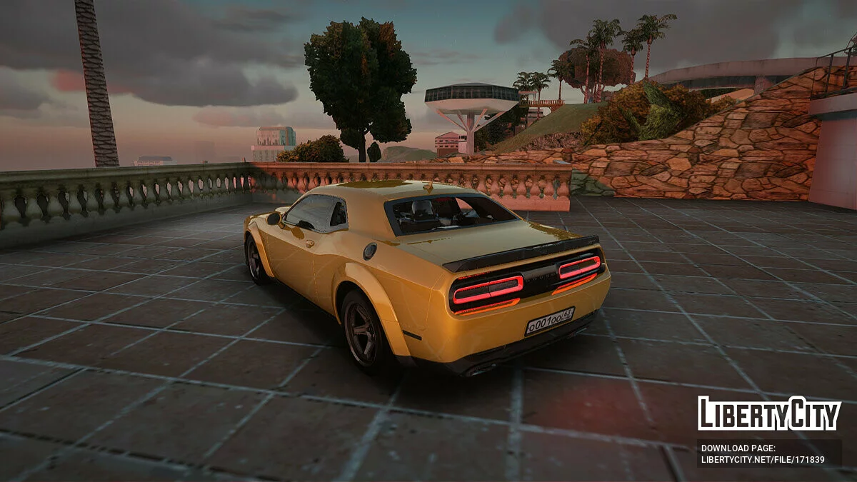 Dodge Challenger SRT Demon / GTA San Andreas