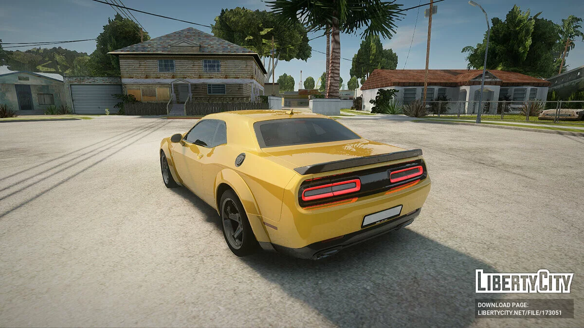 Dodge Challenger SRT Demon / GTA San Andreas