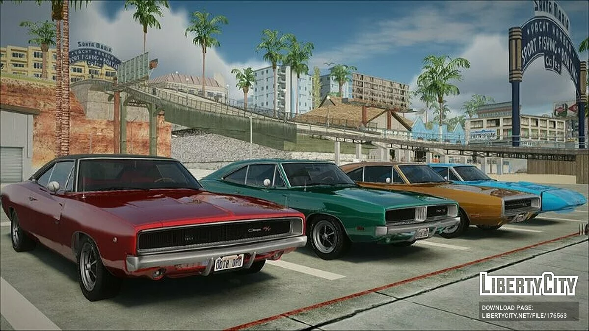 Dodge Charger R/T 1969-1970 / GTA San Andreas