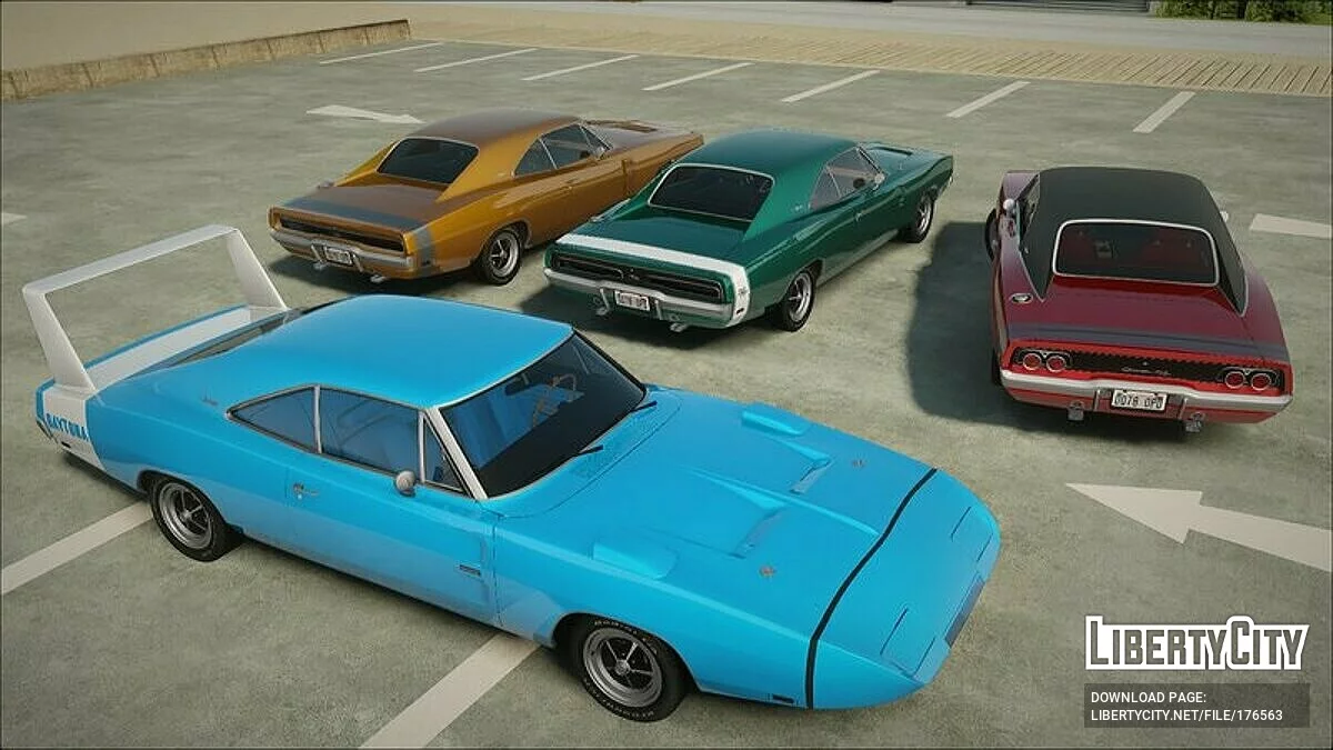 Dodge Charger R/T 1969-1970 / GTA San Andreas