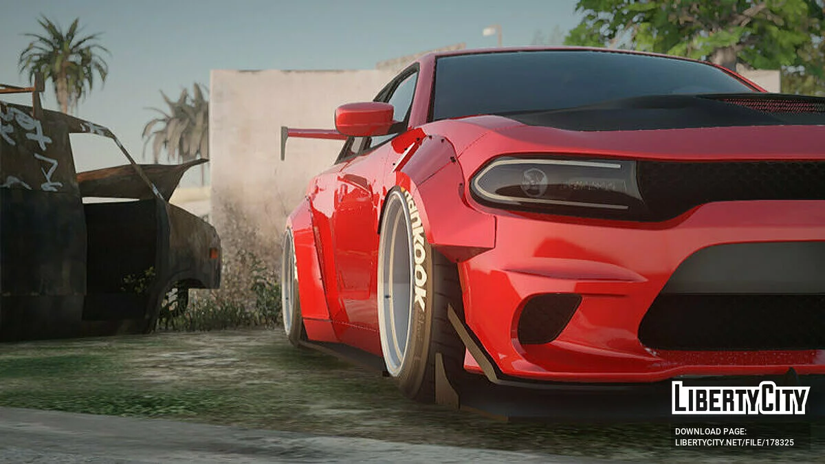 2015 Dodge Charger Hellcat Rocket Bunny / GTA San Andreas