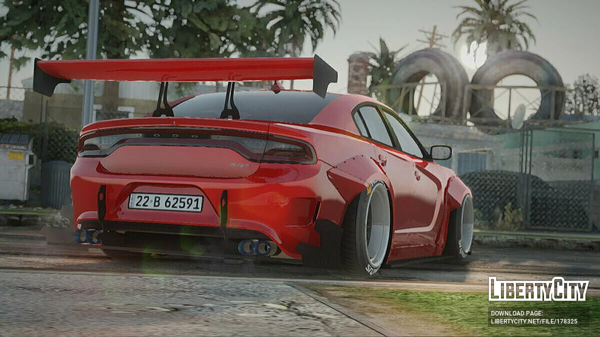 2015 Dodge Charger Hellcat Rocket Bunny / GTA San Andreas