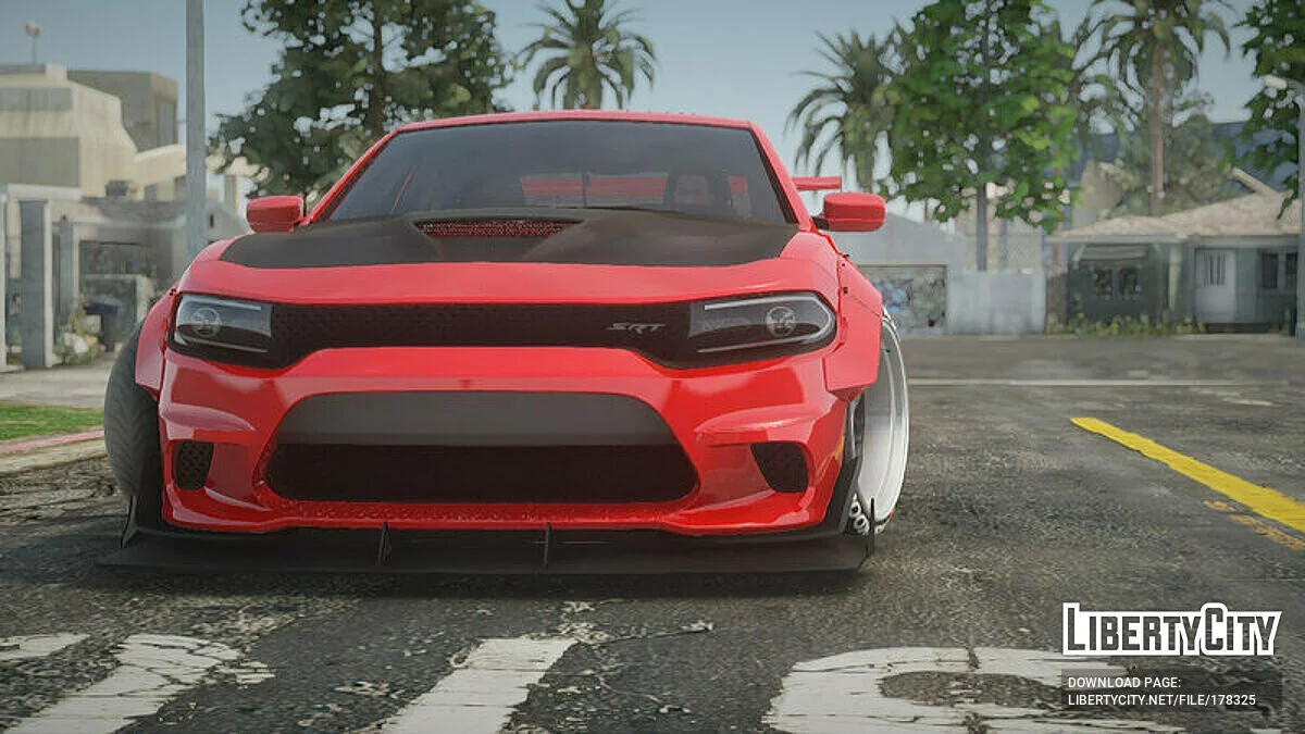 2015 Dodge Charger Hellcat Rocket Bunny / GTA San Andreas