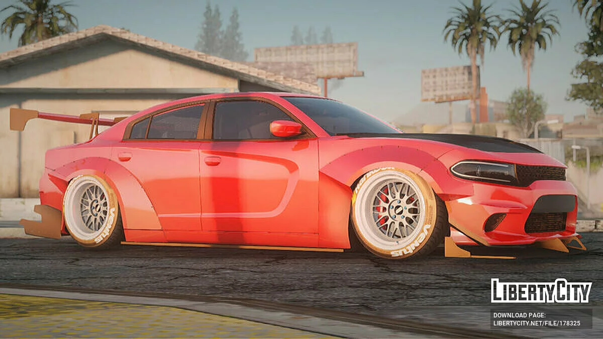2015 Dodge Charger Hellcat Rocket Bunny / GTA San Andreas