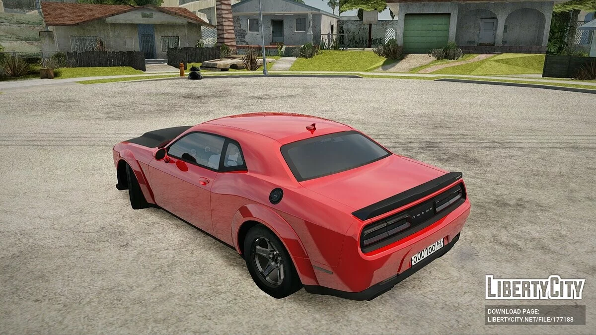 Dodge Challenger SRT Demon / GTA San Andreas