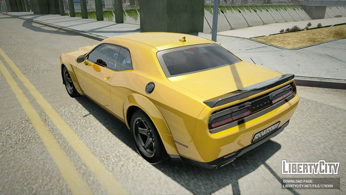 Dodge Challenger SRT Demon / GTA San Andreas