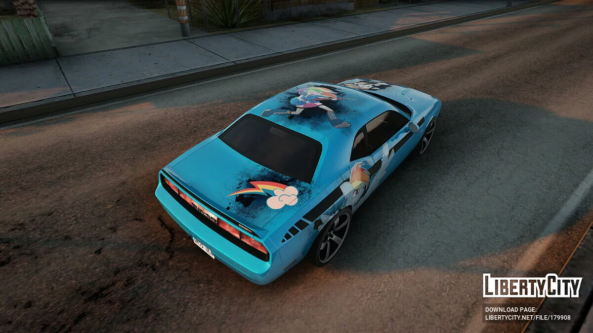 Dodge Challenger SRT-8 2010 / GTA San Andreas