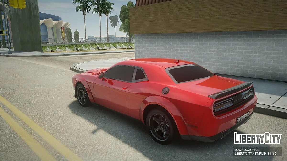 Dodge Challenger SRT Demon / GTA San Andreas