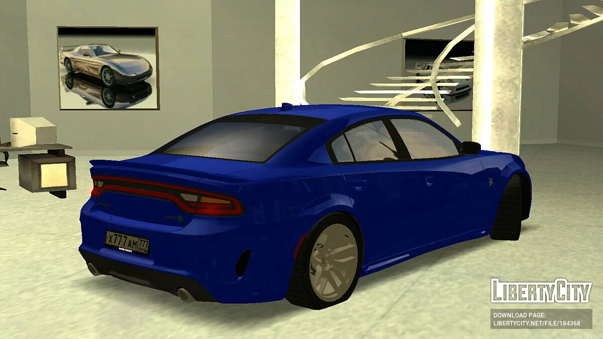 Dodge Charger SRT Hellcat + CCD / GTA San Andreas