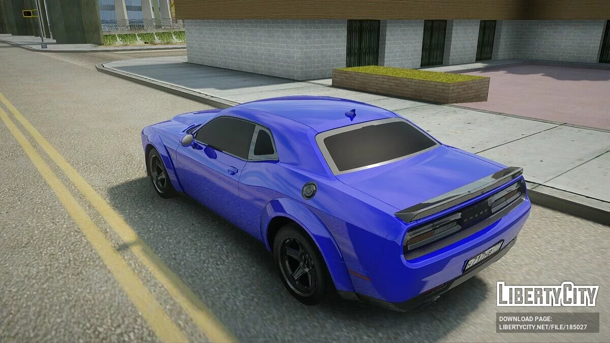 دودج تشالنجر SRT Demon / جي تي إيه سان أندرياس