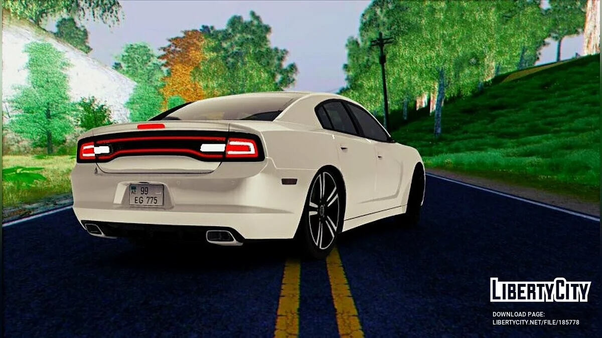دودج تشارجر SRT8 AZER / جي تي إيه سان أندرياس