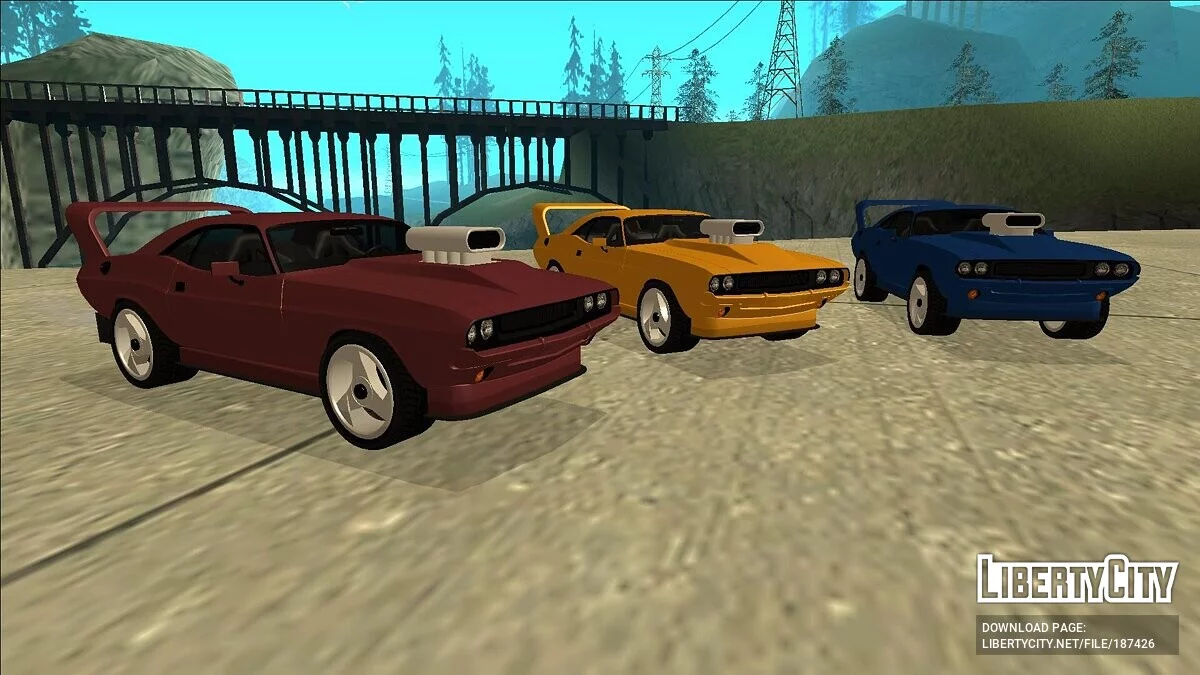 Dodge Challenger Custom / GTA San Andreas