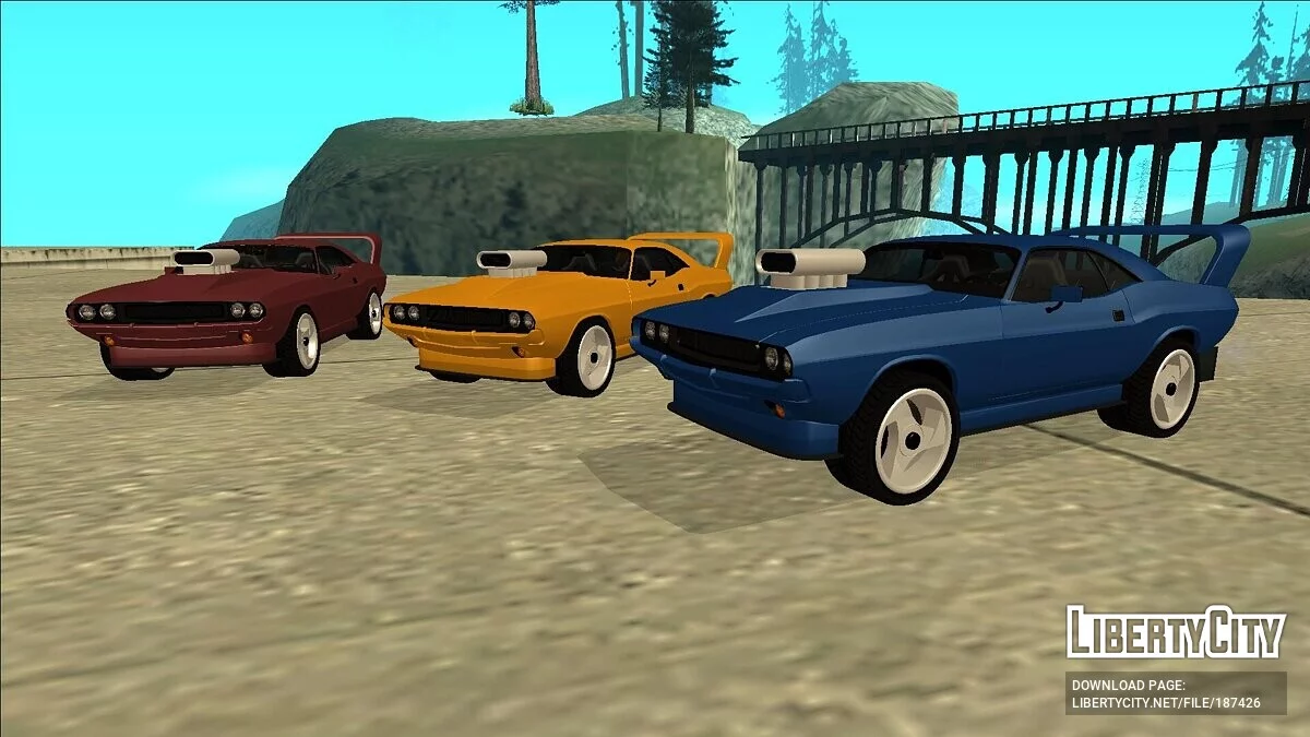 Dodge Challenger Custom / GTA San Andreas