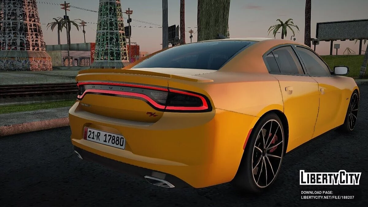 Dodge Charger RT 2015 Taxi Bagdad / GTA San Andreas