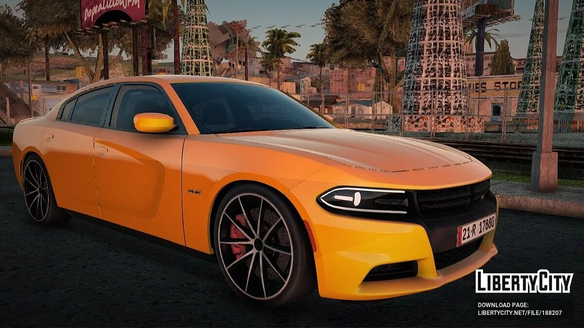 Dodge Charger RT 2015 Taxi Bagdad / GTA San Andreas
