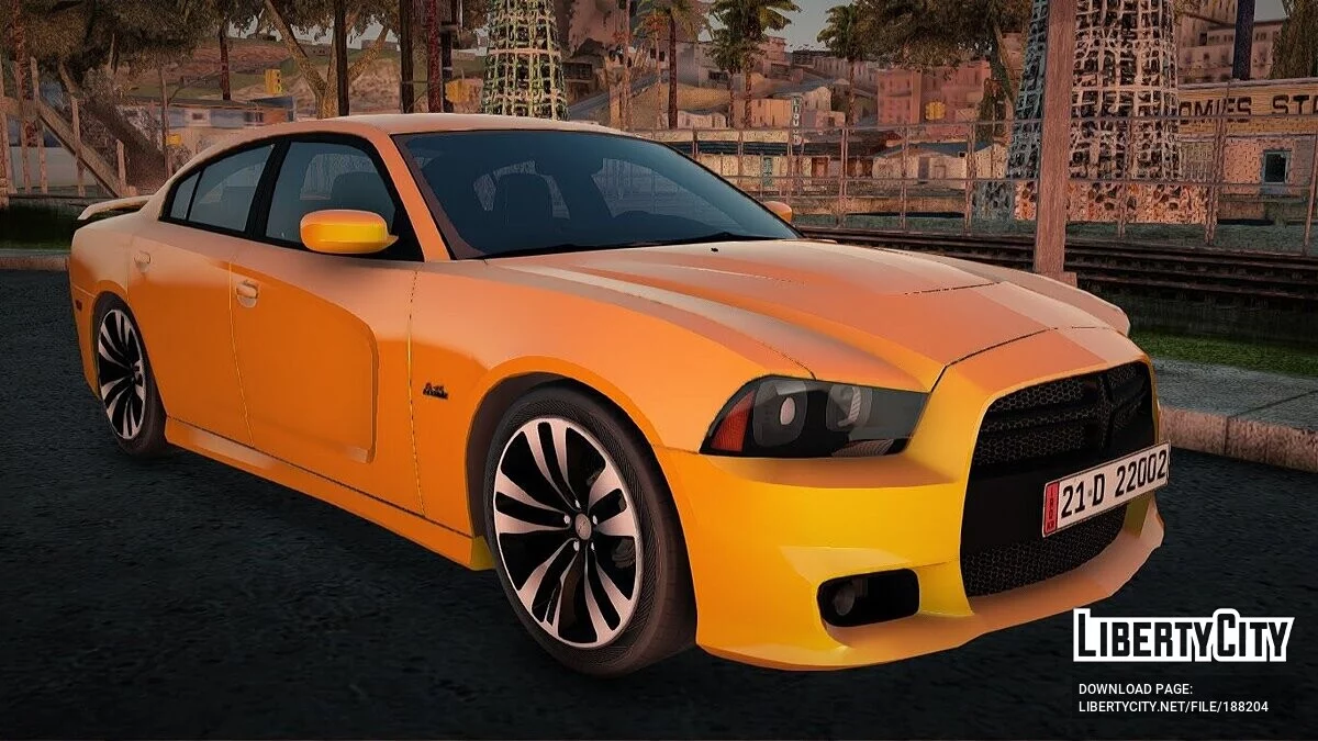 Dodge Charger SRT8 2012 LD Taxi Bagdad / GTA San Andreas