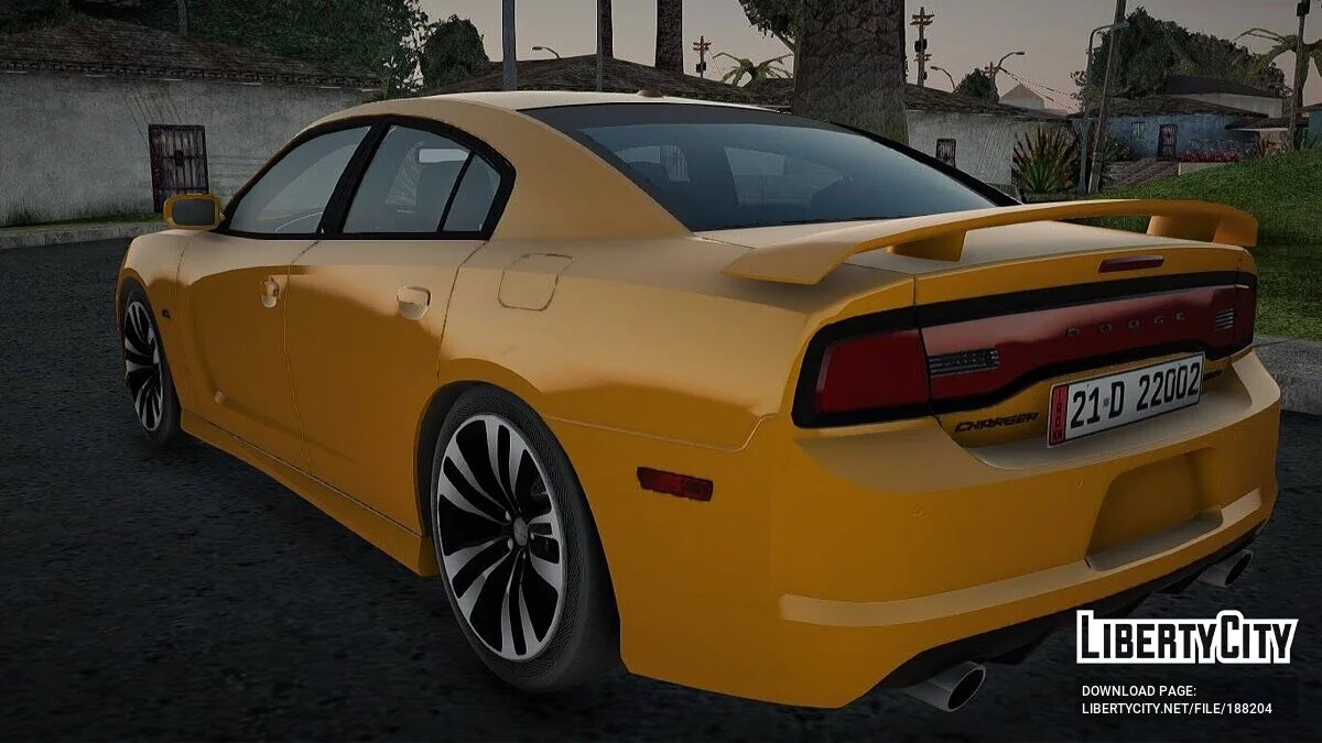 Dodge Charger SRT8 2012 LD Taxi Bagdad / GTA San Andreas