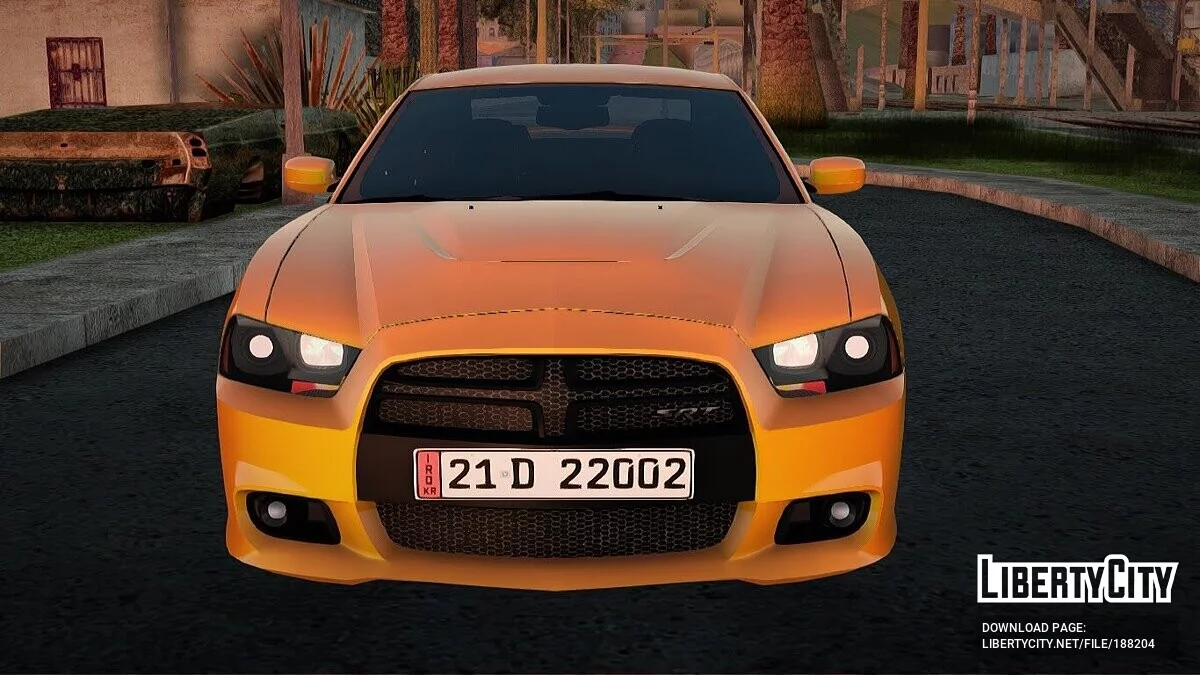 Dodge Charger SRT8 2012 LD Taxi Bagdad / GTA San Andreas