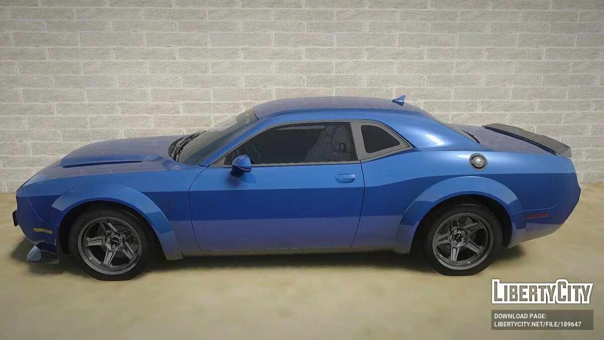 Dodge Challenger SRT Demon / GTA San Andreas