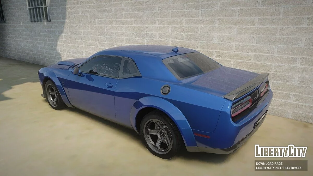 Dodge Challenger SRT Demon / GTA San Andreas