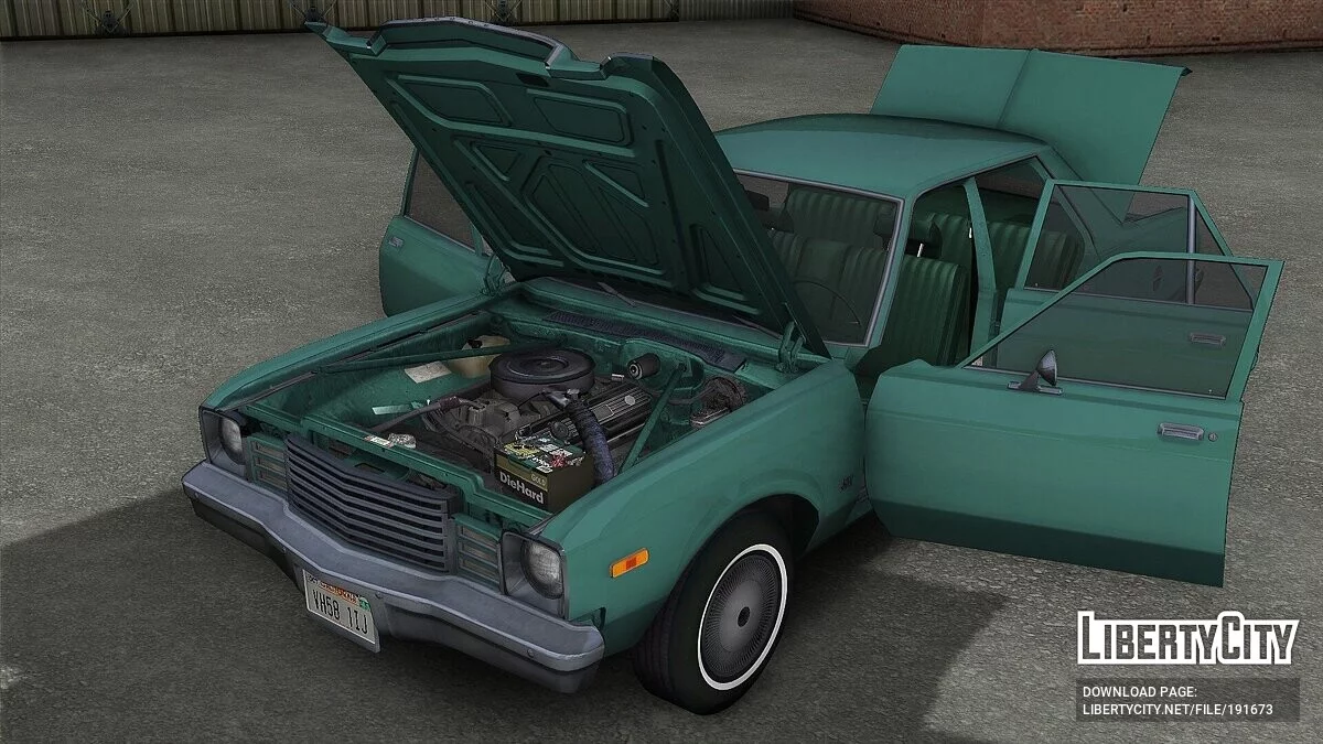 Dodge Aspen 1979 v1.1 / GTA San Andreas