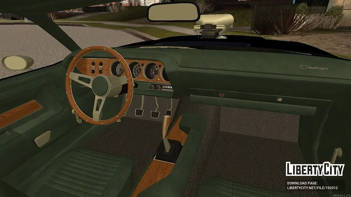 Dodge Challenger 1970 + CCD / GTA San Andreas
