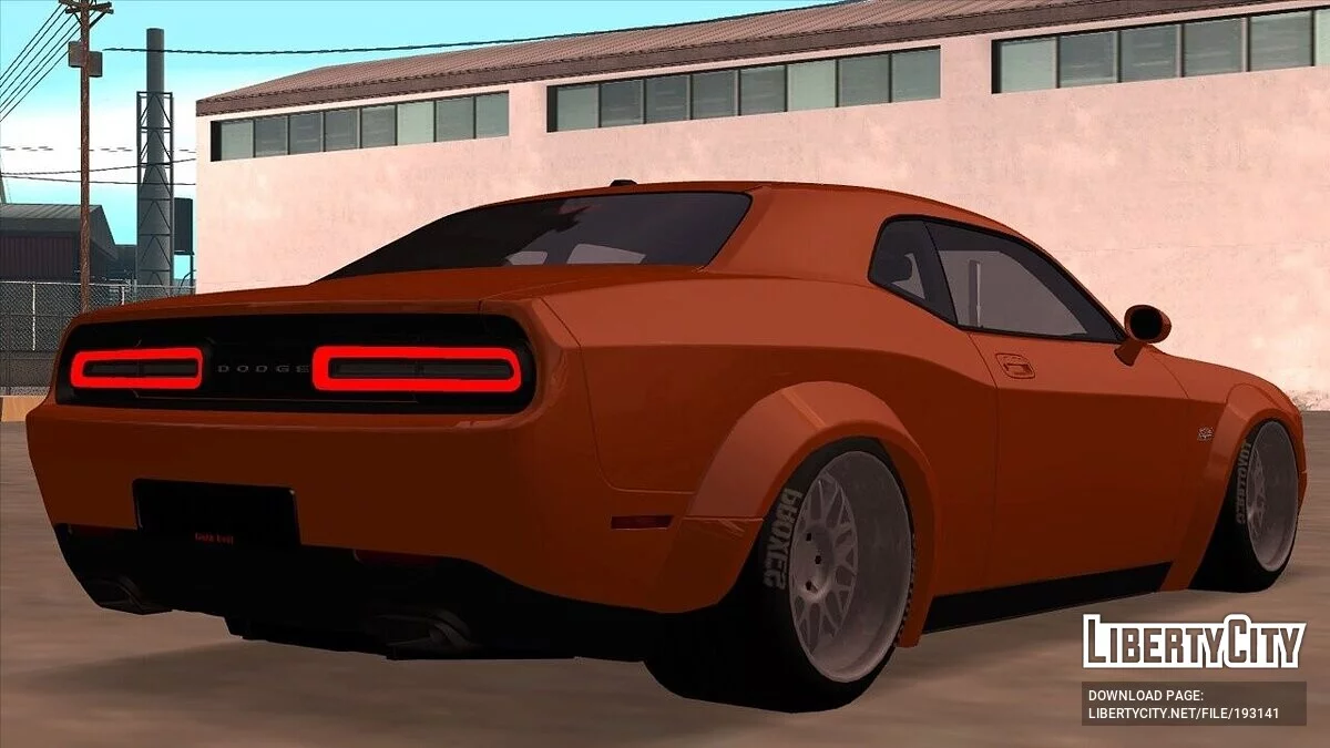 Dodge Challenger 2015 + CCD / GTA San Andreas