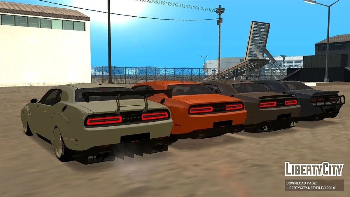 Dodge Challenger 2015 + CCD / GTA San Andreas