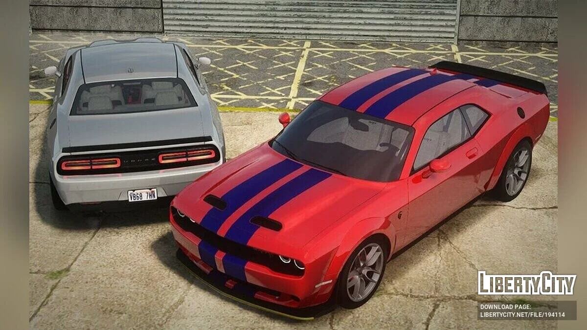 Dodge Challenger SRT Hellcat Redeye / GTA San Andreas