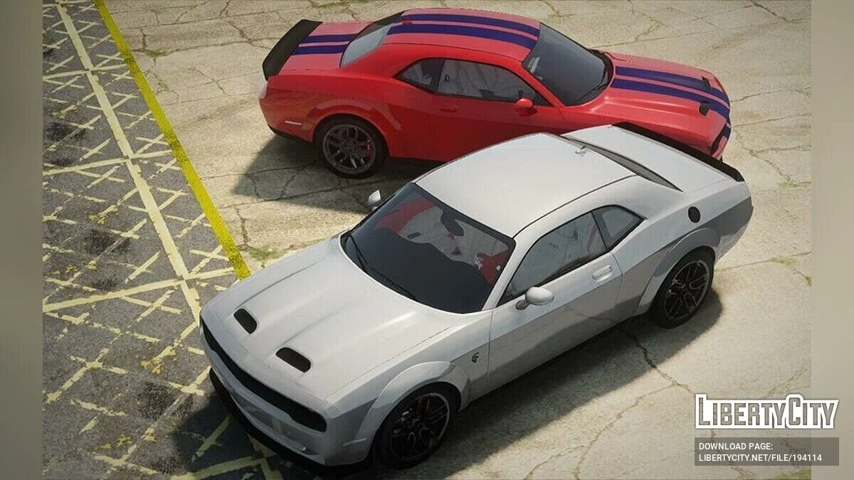 Dodge Challenger SRT Hellcat Redeye / GTA San Andreas