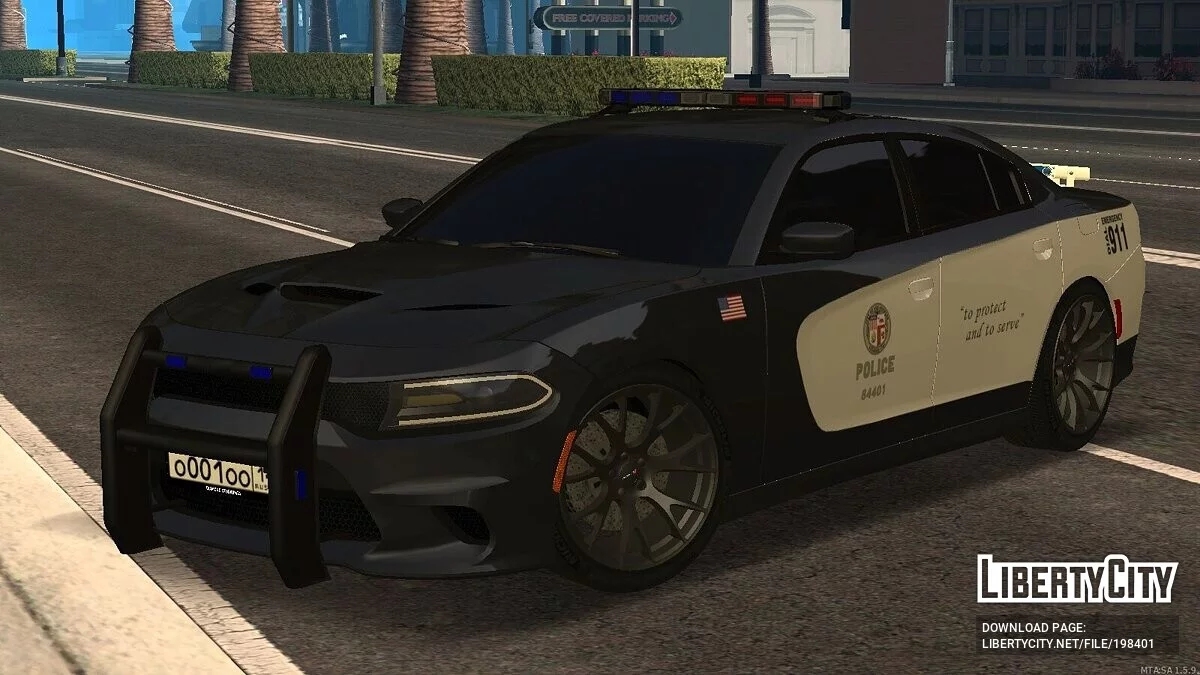 Dodge Charger SRT Hellcat + CCD / GTA San Andreas